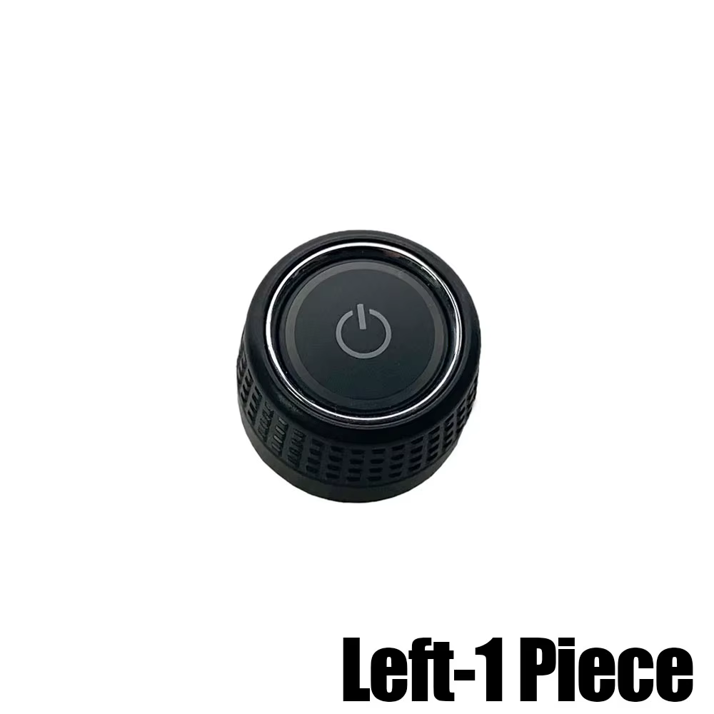 1/2 pièces bouton de commande de tableau de bord de voiture écran d'affichage interrupteur de démarr