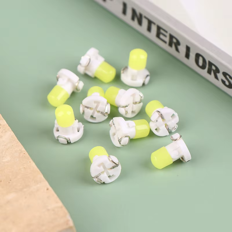 Indicateur de tableau de bord T3, ampoule de panneau COB 1SMD Wedge LED TingPrada, lampe de tableau