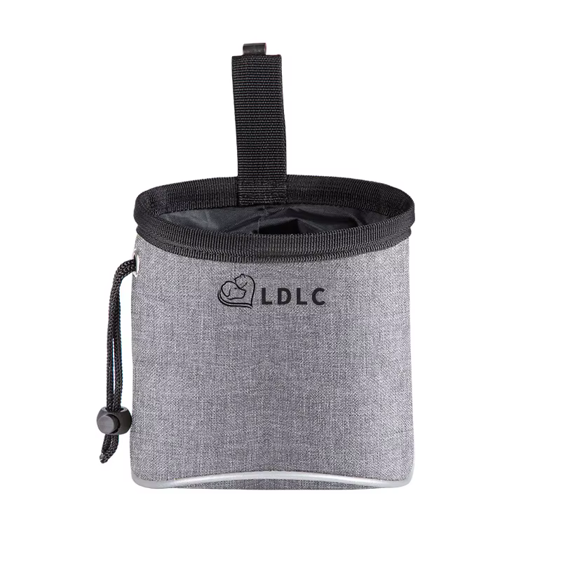 Sac de dressage pour chien avec distributeur intégré de sacs à déjections, idéal pour transporter fa
