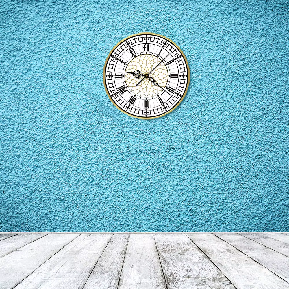 Big Ben Horloge murale moderne contemporaine rétro silencieuse sans tic-tac montre murale anglais décor à la maison grande-bretagne Londres cadeau