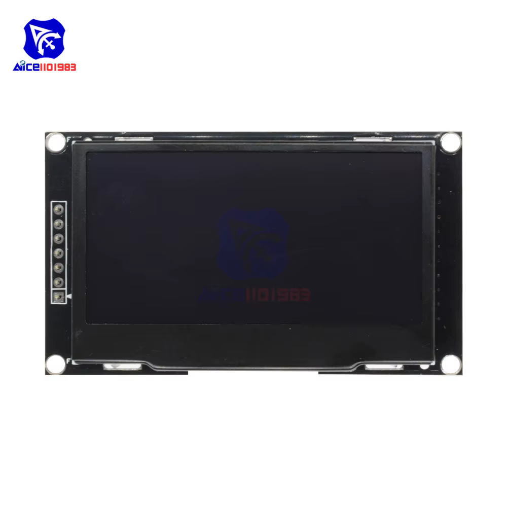 Diymore 2.4 "2.42 pouces 128x64 OLED Module d'affichage LCD SSD1309 12864 7 broches SPI/IIC I2C Interface série pour Arduino R3 C51