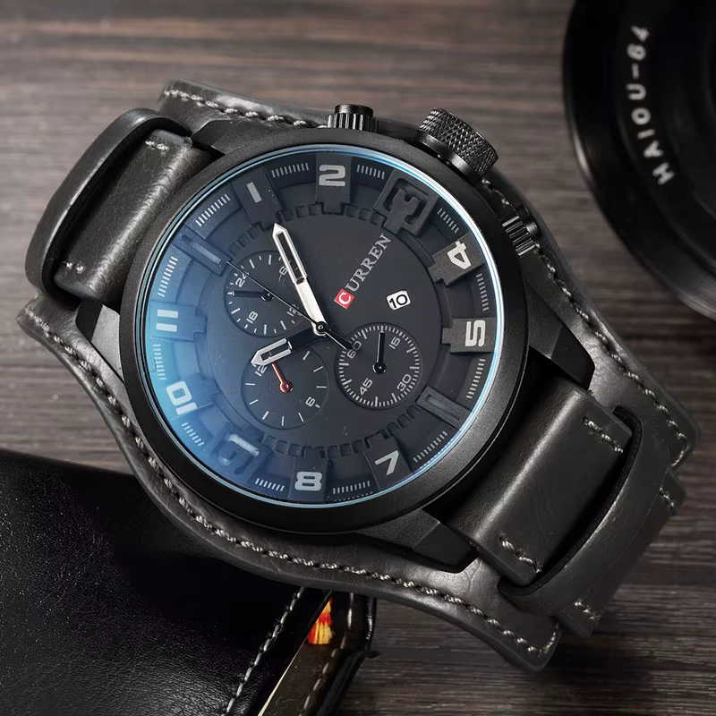 CURREN montres pour hommes Top marque de luxe mode et décontracté affaires montre à Quartz Date étanche montre-bracelet Relogio Masculino