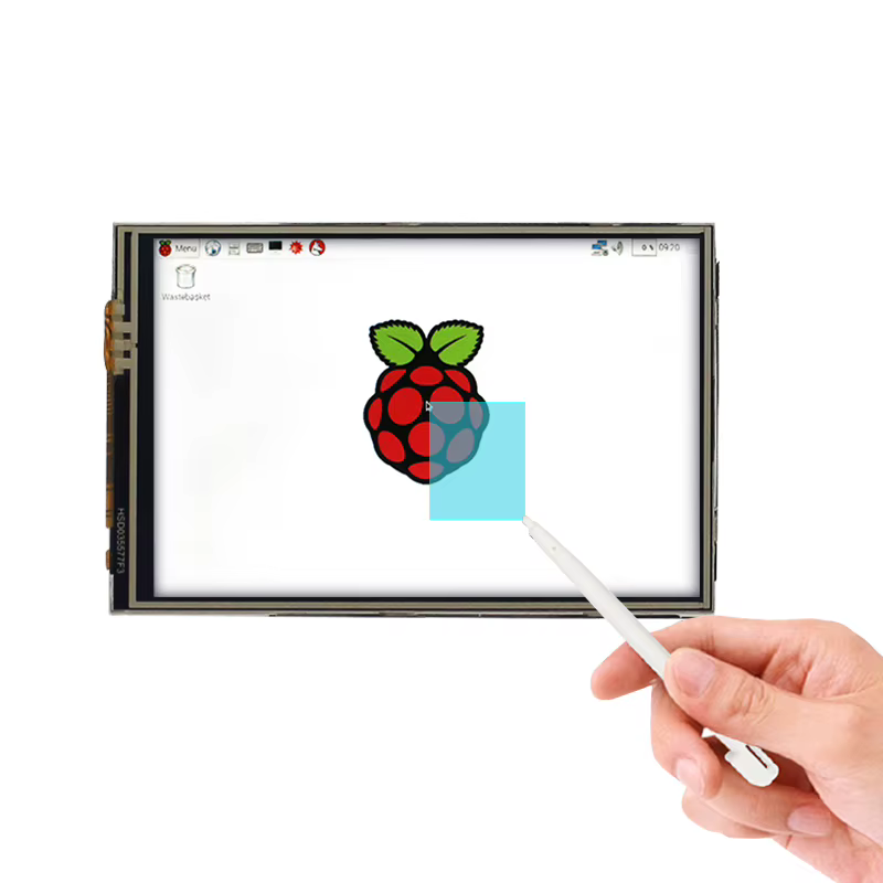 Écran tactile 3.5 pouces pour Raspberry Pi, Interface LCD SPI 480x320, Module d'affichage TFT 5/50 FPS pour Pi 4B 3B + 3B Zero