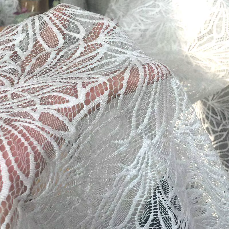 Tissu en dentelle française Chtalk lly pour robe de dame, cils noirs, 150x300cm par pièce, prix d'usine, nouveau, 2021