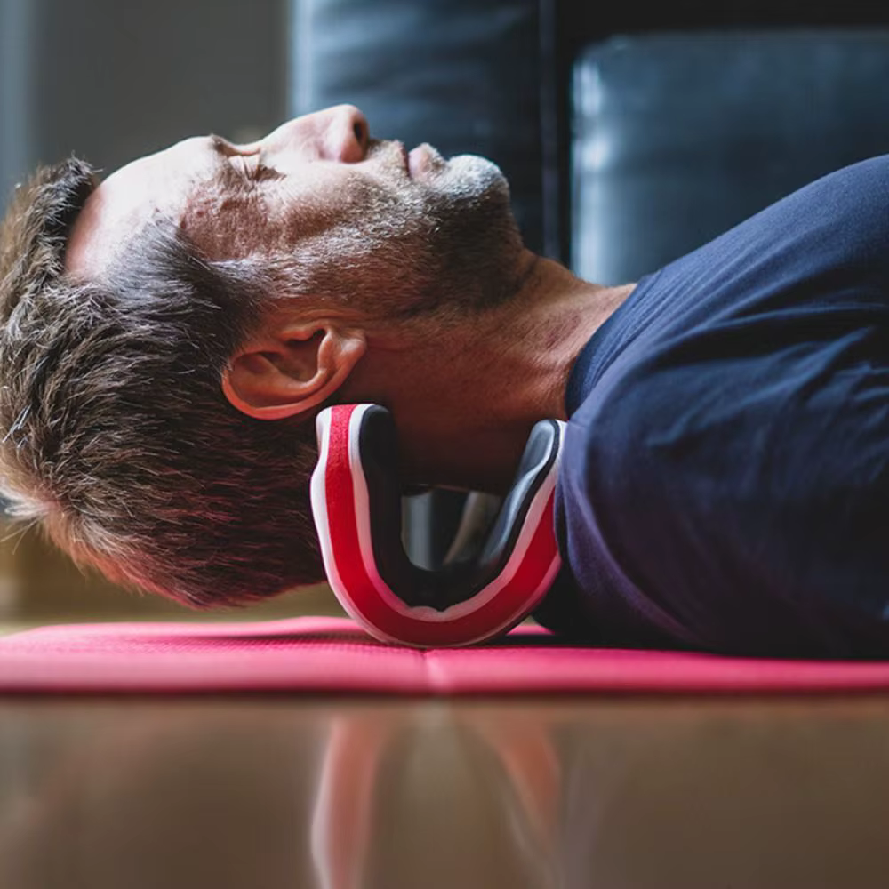 Appareils de massage du cou : Oreiller de traction orthopédique pour soulagement cervical, oreiller de traction cervicale portable, oreiller de massage cervical