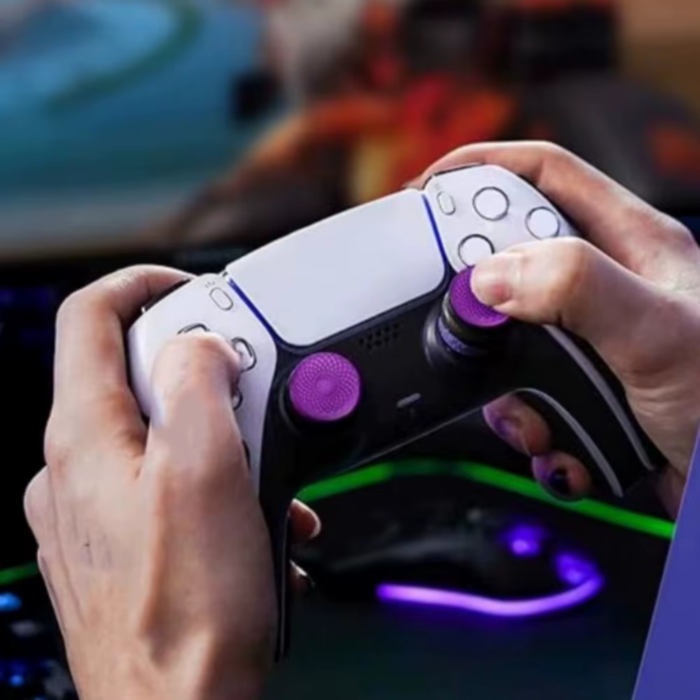 FPS Freek Galaxy pour PS4, capuchons de joystick analogique haute performance pour manette PS5, capuchons de manette de jeu en silicone