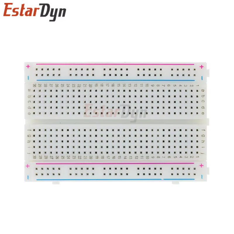 400 Points platine de prototypage 830 points planche de prototypage MB-102 sans soudure carte de test PCB 400 trous platine de prototypage MB102 Test développer bricolage