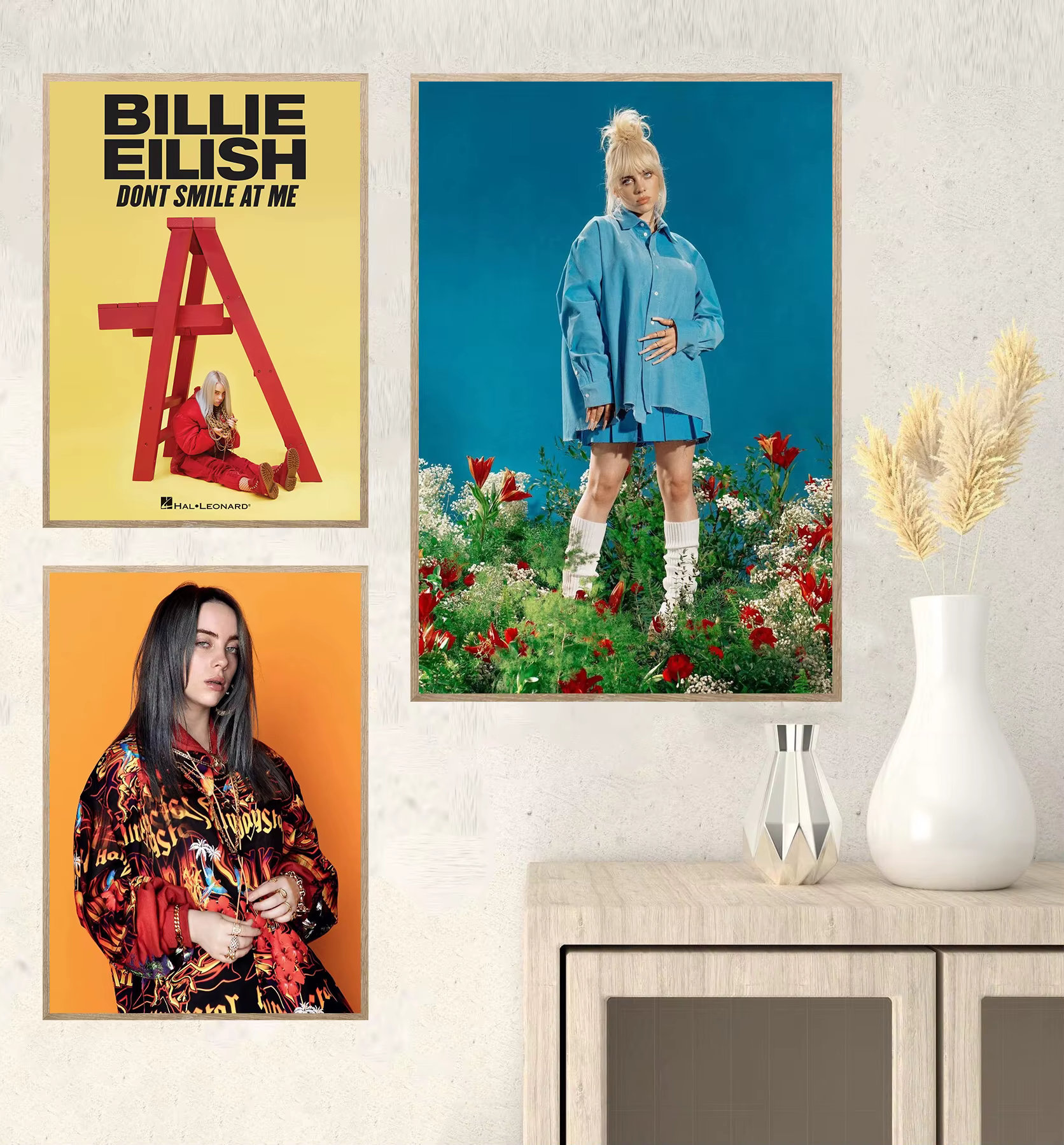 Affiche Pop d'album de musique avec Portrait de chanteur célèbre, peinture de décoration sur toile, salon, chambre à coucher, décoration de la maison, affiche d'art murale