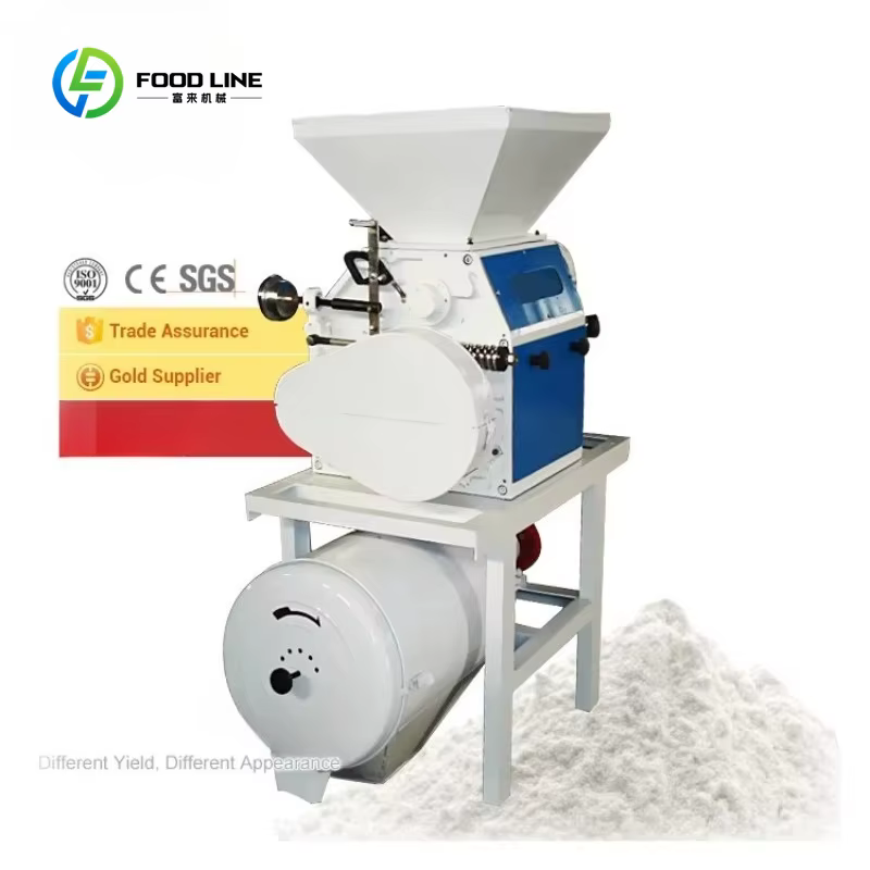 Machine à moudre la farine sur mesure pour les variétés de blé : blé dur, blé tendre, blé durum et blé entier