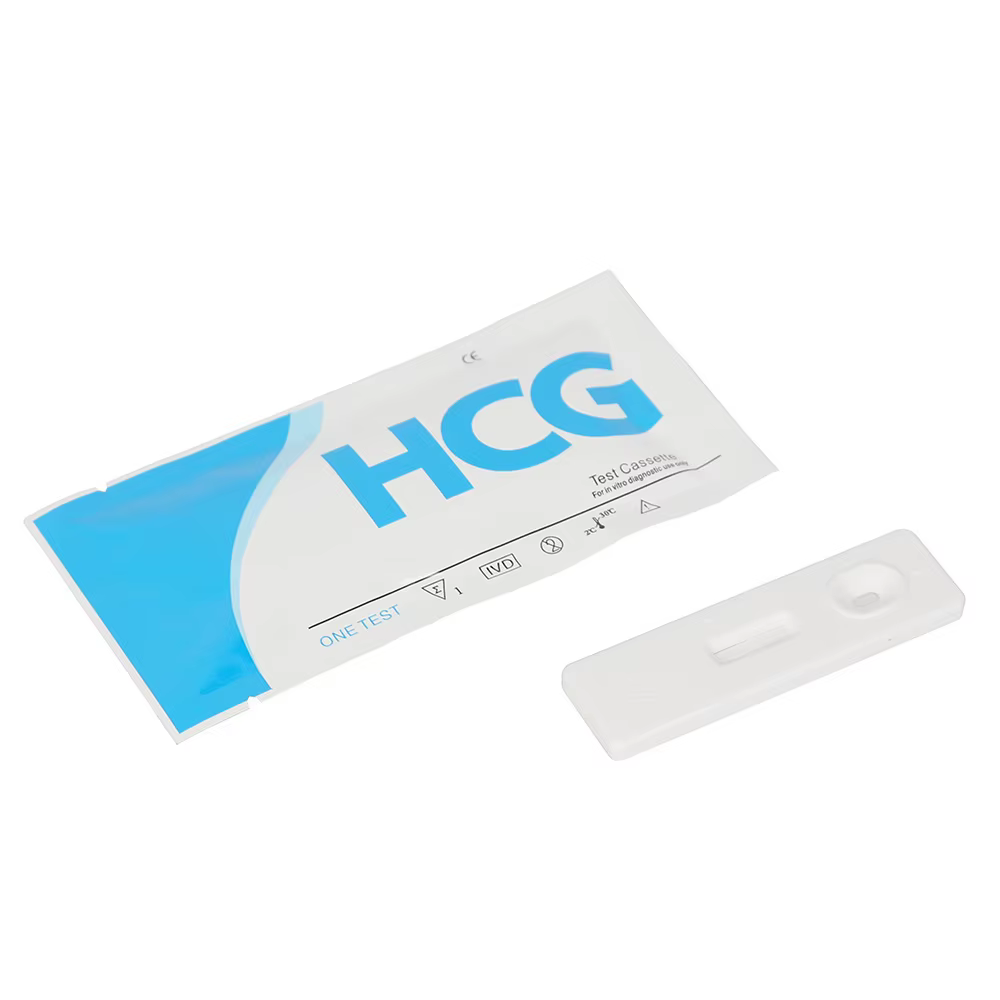 Testeur HCG avec tasse, une étape sur 99%, carte de test de précision, réponse rine, tests de fertilité précoces, prédicteur, tests de grossesse, 5 pièces