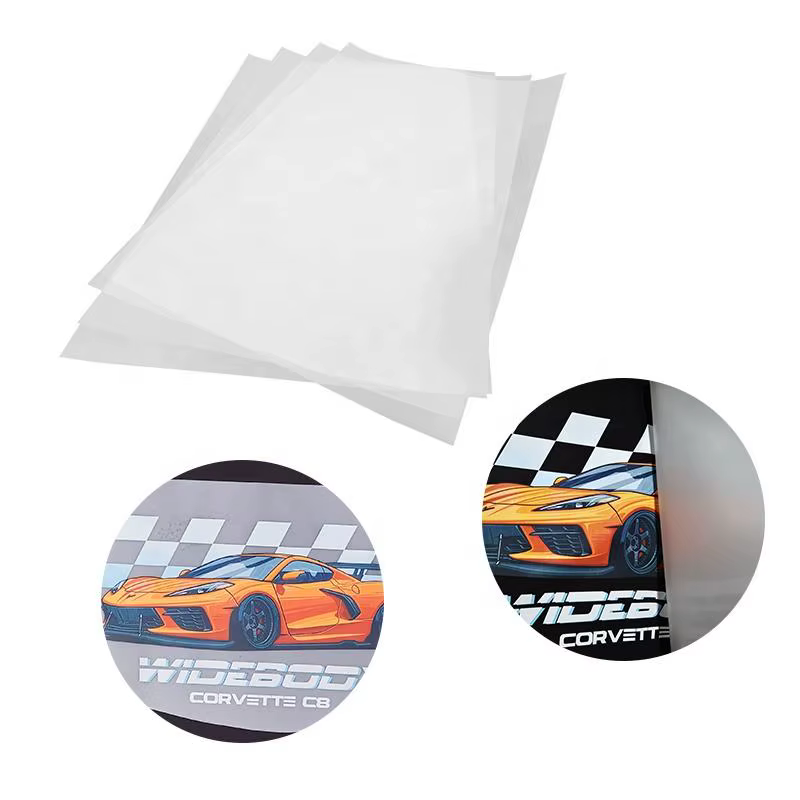 Film de transfert A3 + DTF, 100 pièces, feuilles de Film simple Double mat pour t-shirt, transfert de chaleur DTF