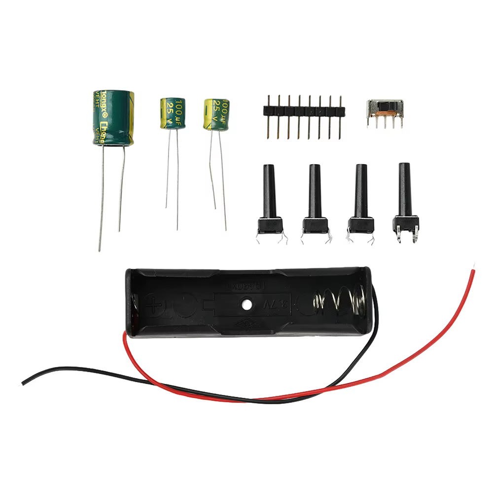 Kit radio FM numérique double canal avec affichage numérique et interface Type-C, plage de fréquences 87,5 MHz-108 MHz