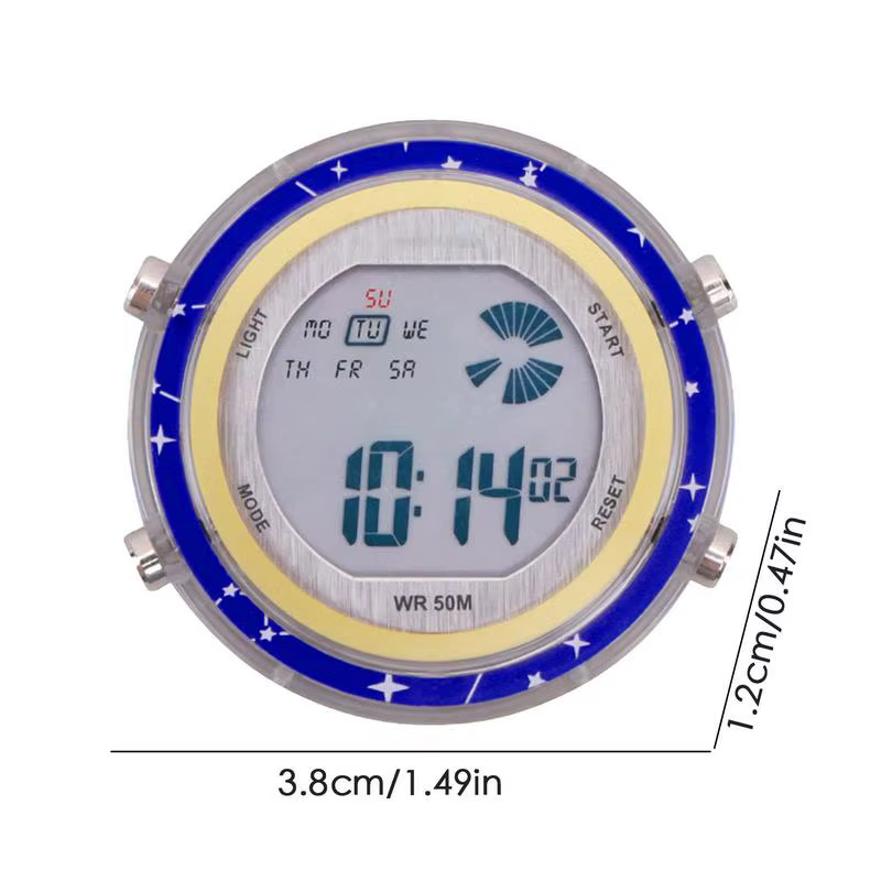 Horloge Numérique Étanche pour Moto, Montre à Cadran Shoe, pour la Plupart des SUV, Voitures