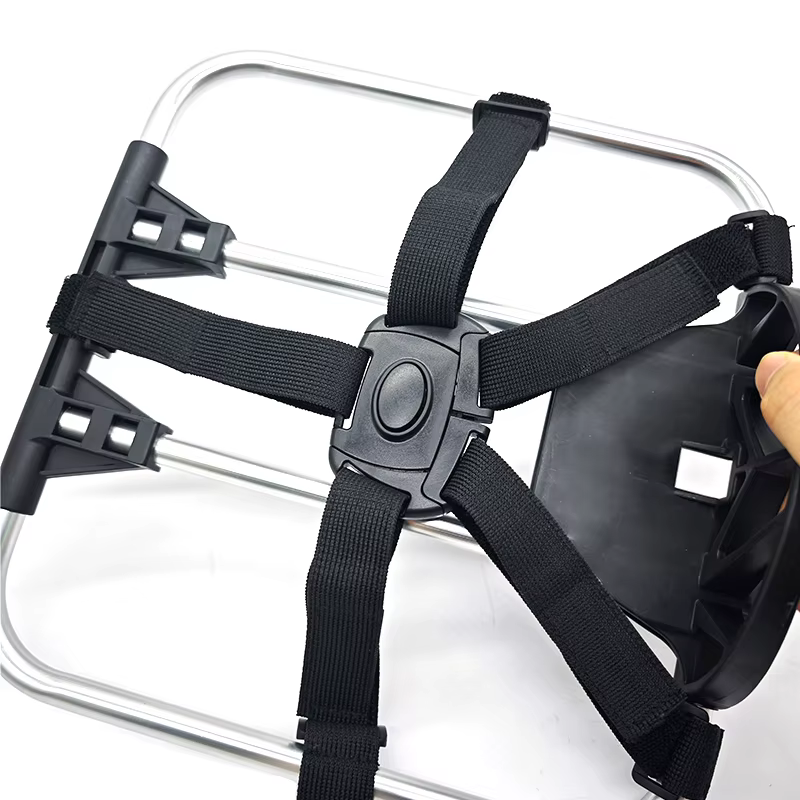 Cadre de sac avant pour supports de vélo Brompton, bloc de support de cadre de sac plat en alliage d'aluminium, pièces de vélo multiples