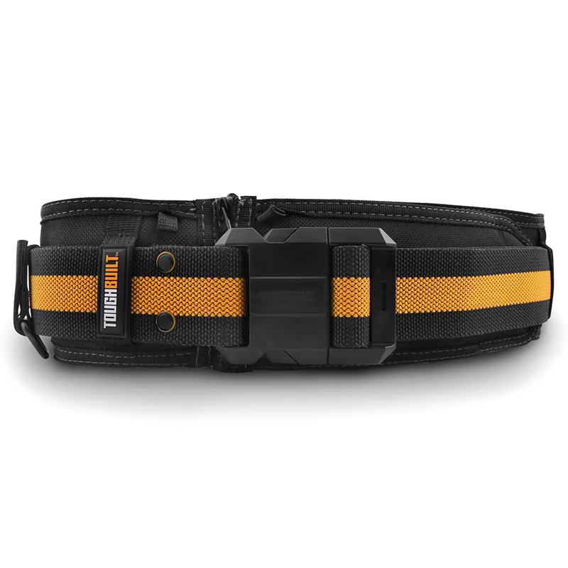 TOUGHBUILT TB-CT-41B ceinture de travail rembourrée avec boucle robuste taille réglable pièce d'outil solide et Durable