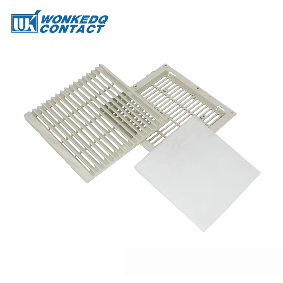 Panneau filtrant pour ventilateur 9805-300mm 172 V-220V, ventilateur de refroidissement, couvercle d'obturation, persiennes, ventilation d'armoire électrique sans ventilateur