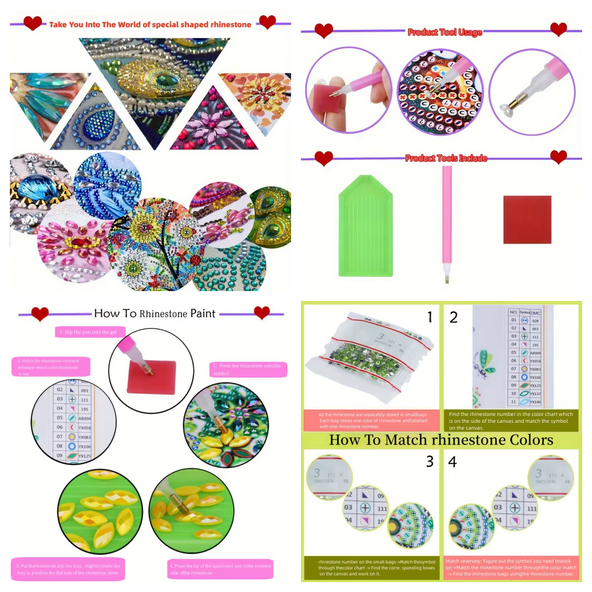 Mosaïque de peinture au diamant pour femmes adultes, cristal peint, motif floral en or, cuir, journal intime, carnet de croquis