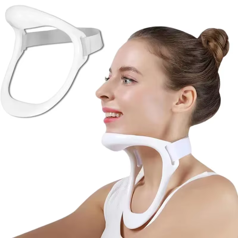 Correcteur de Posture collier Cervical attelle de cou dispositif de Traction cervicale attelles de cou Cervical soins de santé cou pour éviter la tête basse