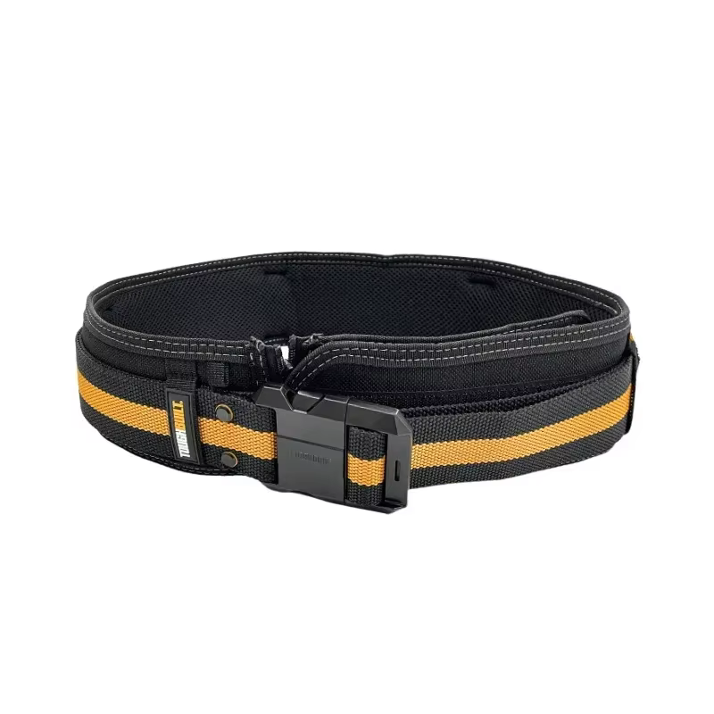 TOUGHBUILT TB-CT-41B Construction universelle protection de ceinture à suspension rapide ceinture de Construction à boucle métallique épaissie et élargie
