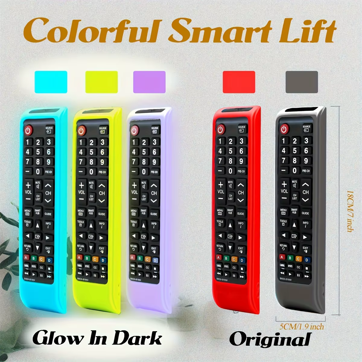 Étui à distance en Silicone pour manette de télévision Samsung, housse de télécommande pour télécommande Samsung BN59-01199F, manchon de peau pour télécommande Smart TV