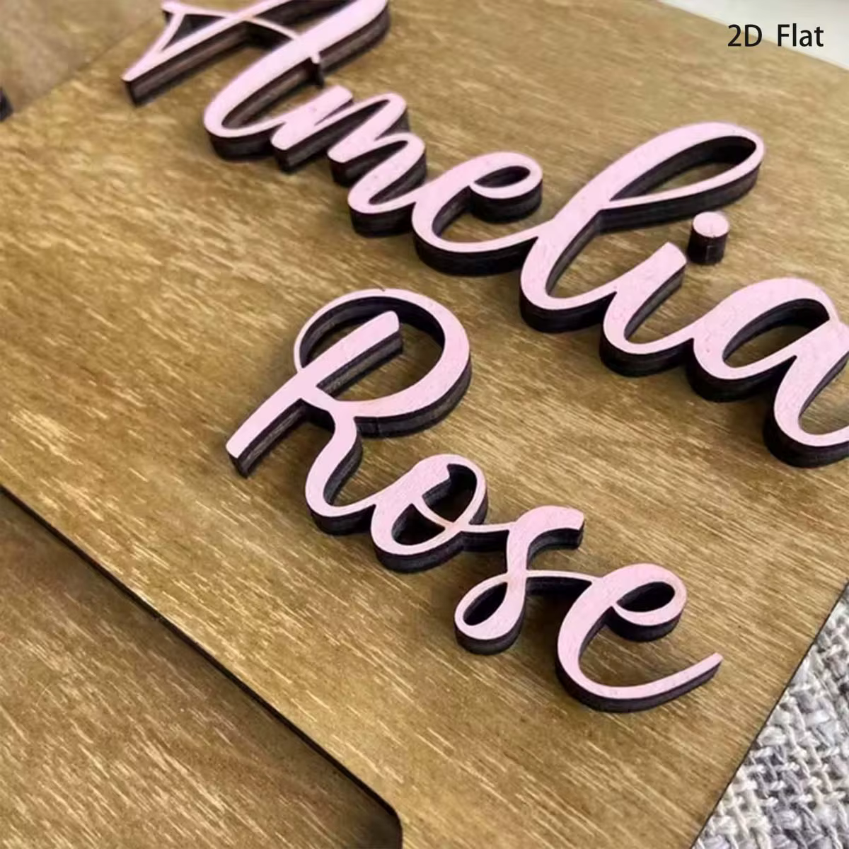 Cadre photo personnalisé en bois, plaque décorative pour fête, maison, école, accessoires photo, à peindre soi-même, cadeau d'anniversaire ou de remise de diplôme