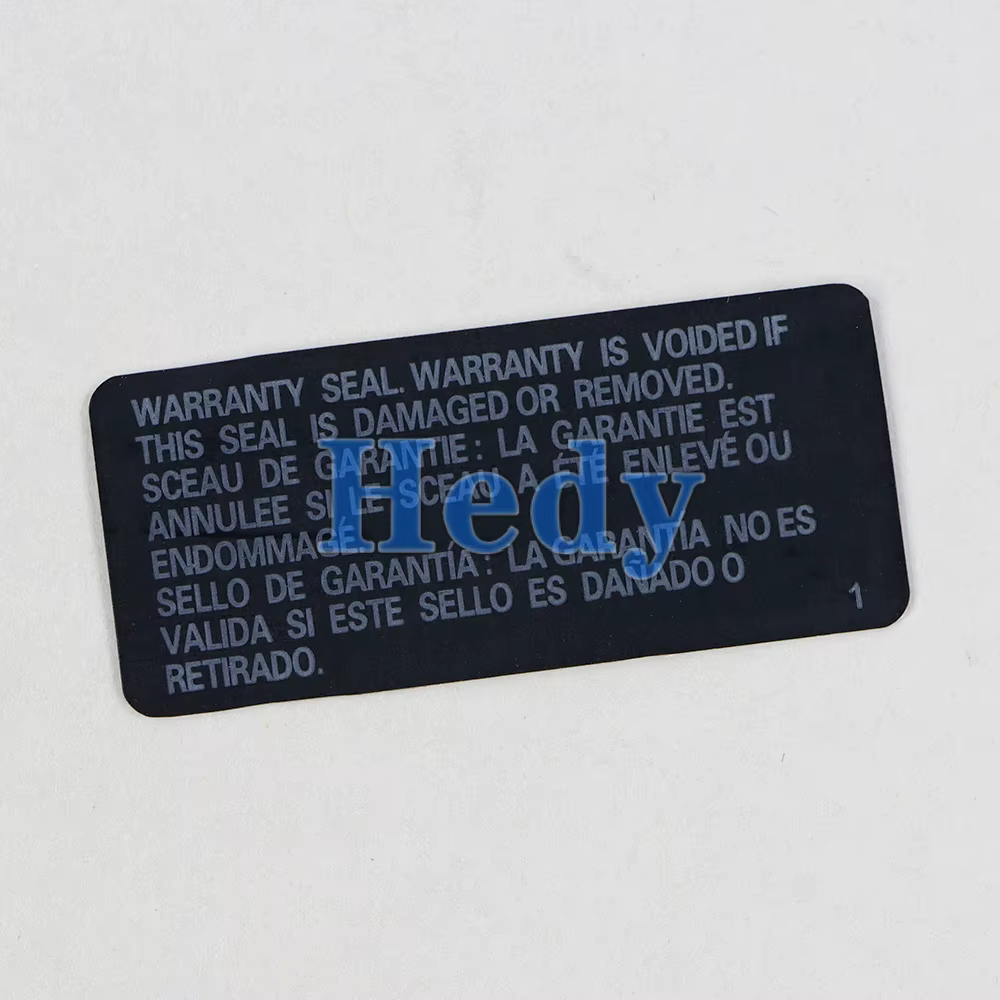 Autocollant de sceau de sécurité 5 pièces pour sceaux de garantie PS3 2015B
