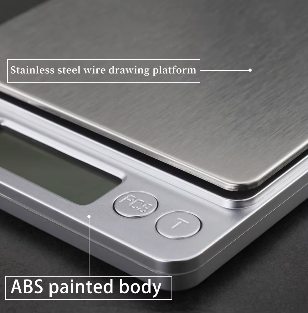 Balance de cuisine numérique 3Kg/500G 0.01g, balances de bijoux de précision, pesage pour régime alimentaire, Balance postale, mesure électronique LCD