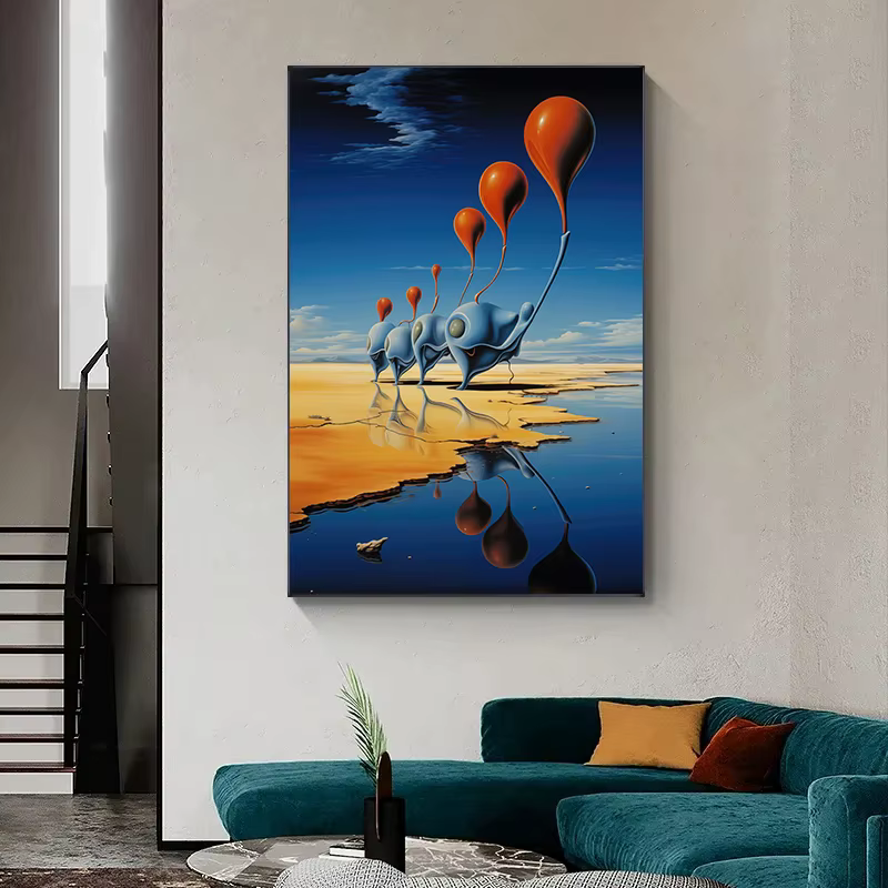 Affiches et impressions surréalistes de Salvador Dali, art mural, peinture sur toile, image abstraite pour salon, décoration de la maison