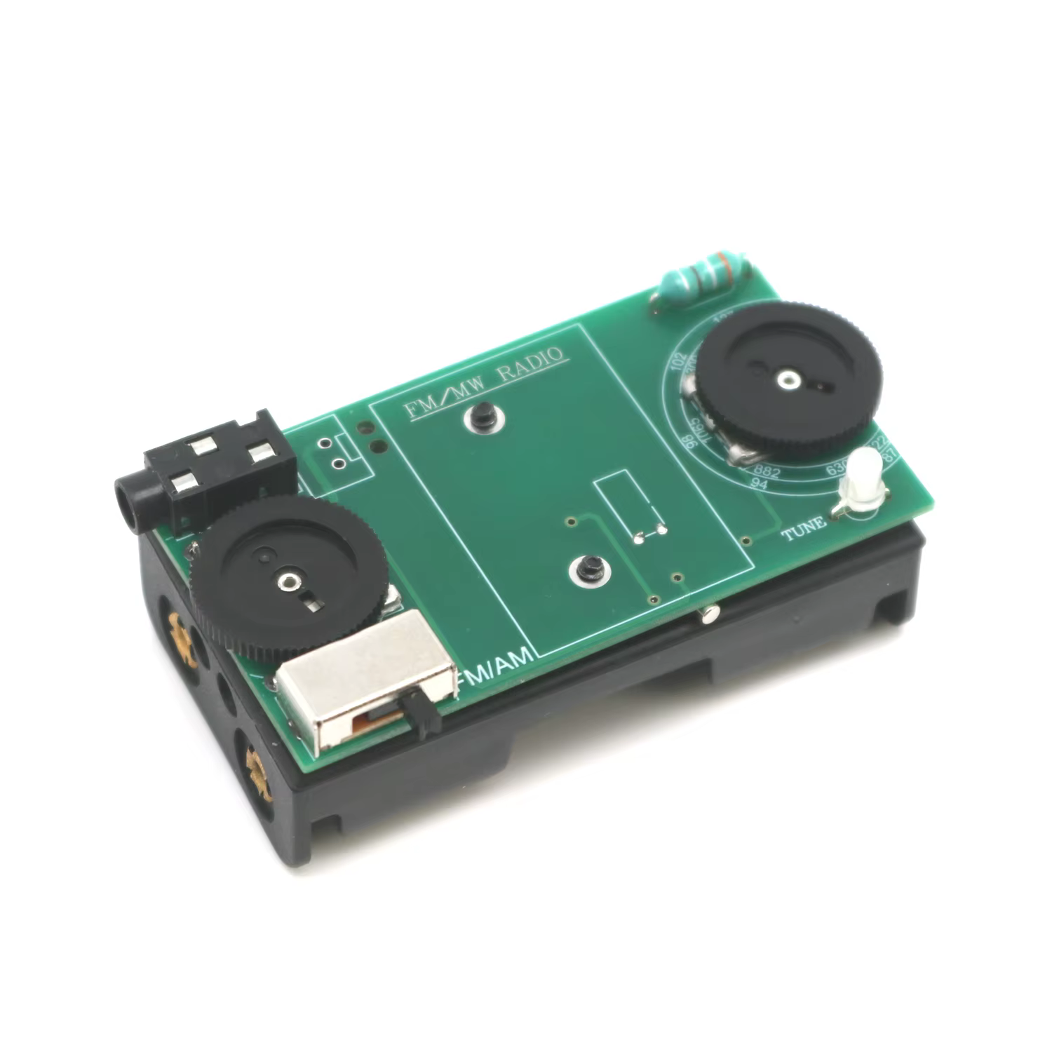 Récepteur Radio numérique FM à ondes moyennes, 2 canaux, MW AM FM, Modulation de fréquence, carte Radio 522-1620M 87-108M, diffuse de Radio