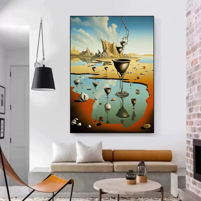 Affiches et impressions surréalistes de Salvador Dali, art mural, peinture sur toile, image abstraite pour salon, décoration de la maison