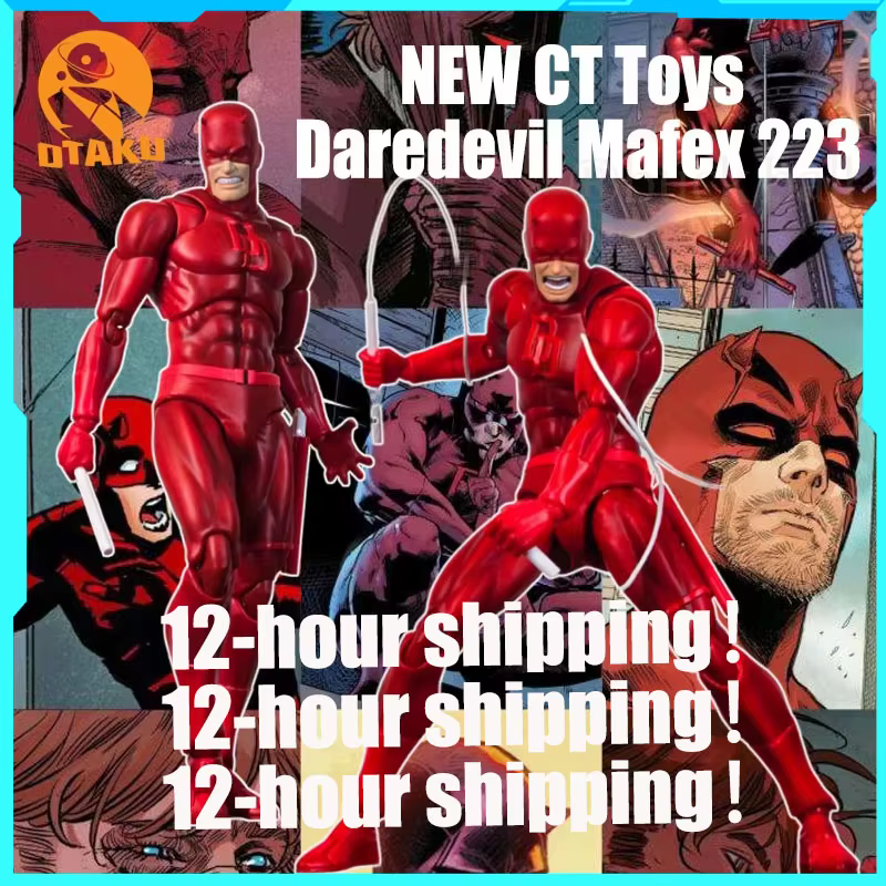 Nouvelle figurine Daredevil Mafex 223 de Ct Toys, figurine d'action Daredevil de bande dessinée, figurine en PVC, modèle de collection, jouet, cadeaux de vacances