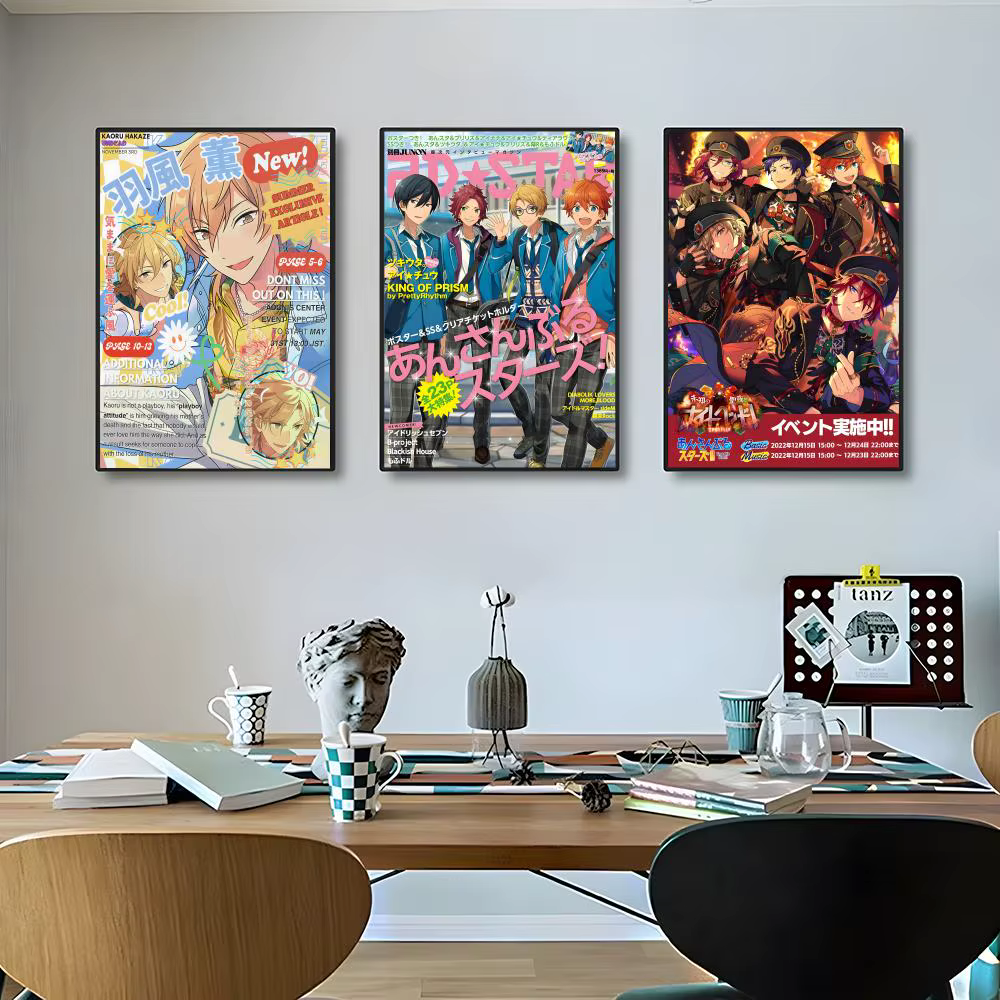 Affiches classiques et impressions d'art mural adaptées aux salons, aux chambres, aux bars et à la décoration intérieure. E-Ensemble Stars!