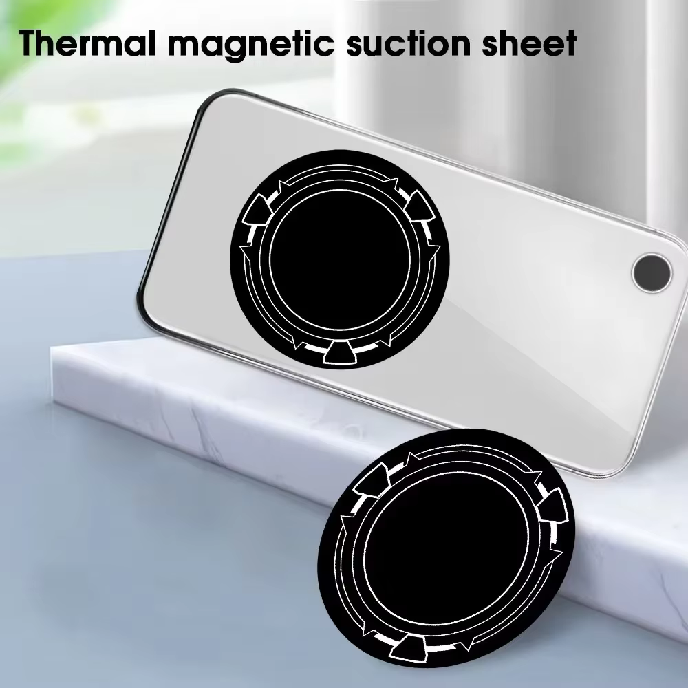 Anneau de plaque métallique de 6cm pour support magnétique pour IPad de voiture Magsafe, feuille de fer pour radiateur, autocollant pour IPad/Tablet PC, nouveau