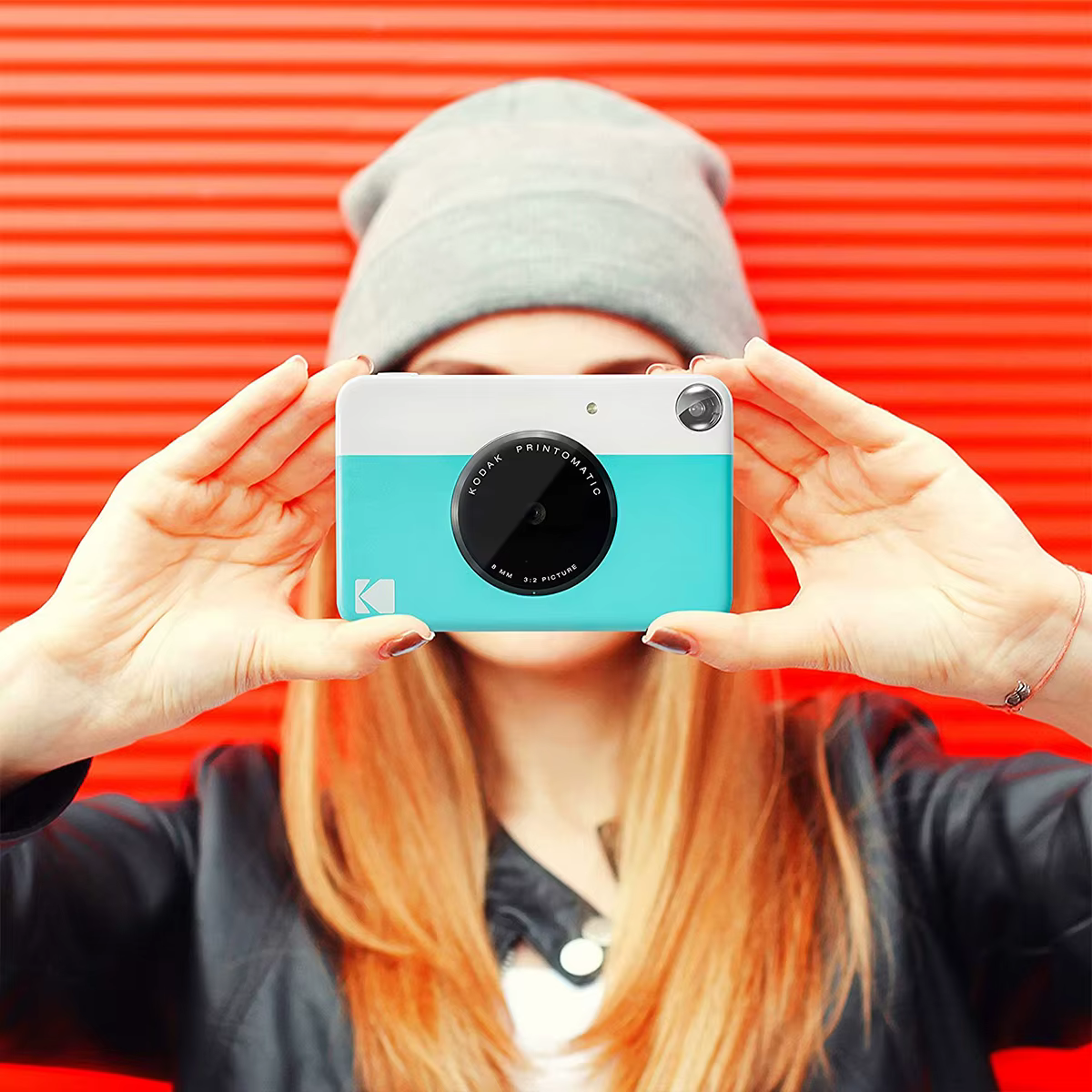 KODAK Printomatic – appareil photo numérique à impression instantanée, ZINK, impression sans encre, papier Photo couleur, Flash + ensemble de 40 films