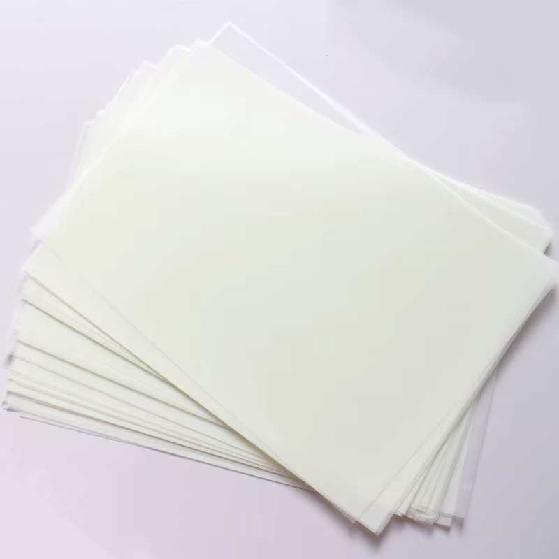 Film de transfert A3 + DTF, 100 pièces, feuilles de Film simple Double mat pour t-shirt, transfert de chaleur DTF