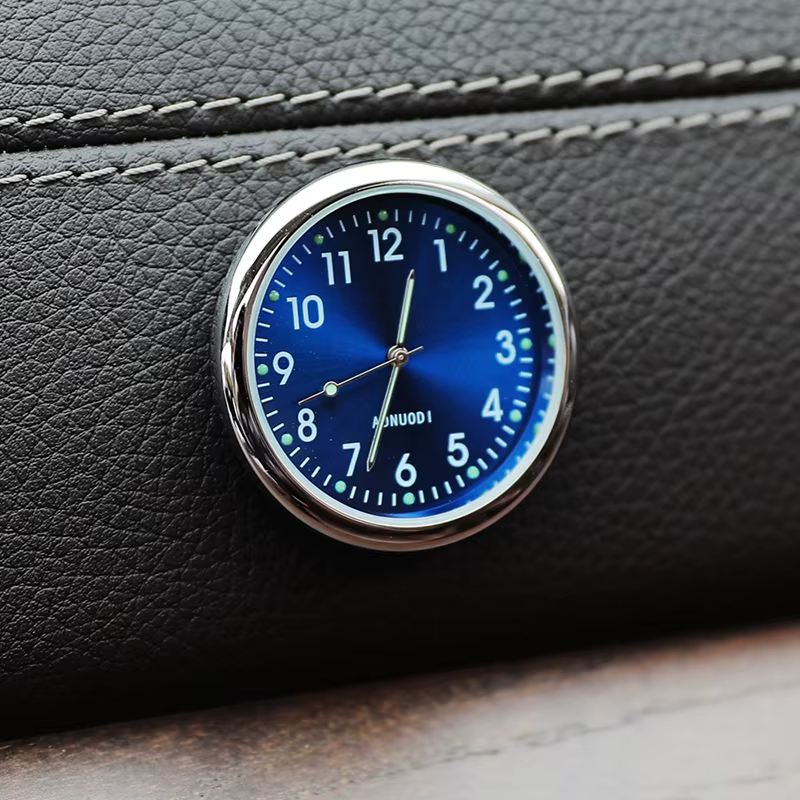 Horloge de voiture électronique étanche MiniShoous, montre à quartz pour vélo, montre de moto, tableau Prada automatique, accessoires de voiture
