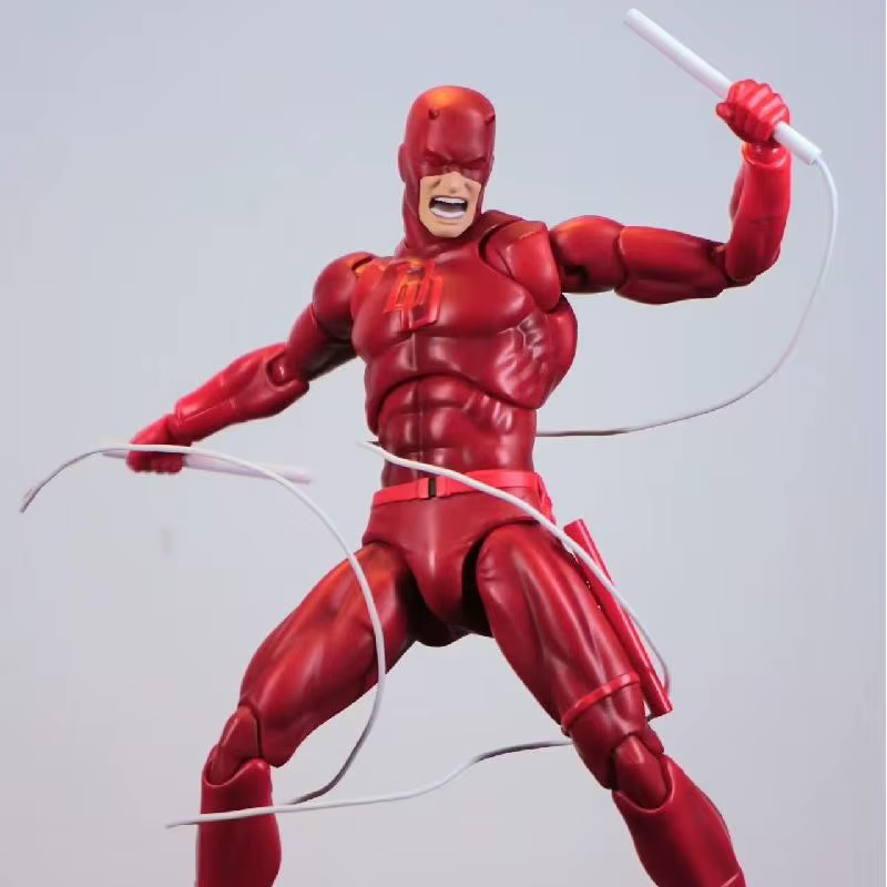 En stock, figurines Ct Toys Daredevil Black 999 Red Mafex 223, version de bande dessinée, figurine d'action anime, figurine, statue, modèle, cadeau, jouets pour enfants
