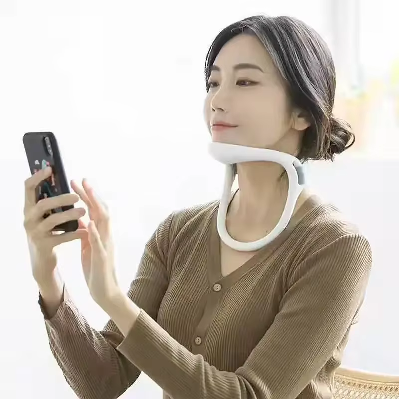 Correcteur de Posture collier Cervical attelle de cou dispositif de Traction cervicale attelles de cou Cervical soins de santé cou pour éviter la tête basse