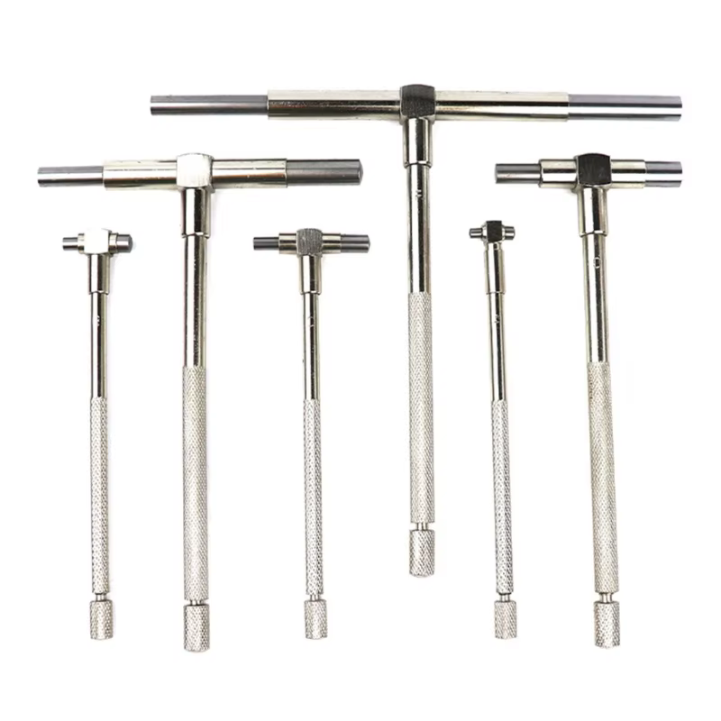 Jeu de jauges d'alésage télescopiques, 6 pièces, pour alésages internes, outils de mesure de 8 à 150mm, livraison directe