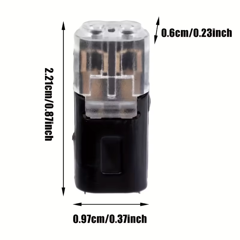 Connecteur Électrique Étanche de 1/2/3 Broches pour Véhicule - Barrette de Bornes Scellée et À l'Épreuve de la Poussière Câblage Auto Connecteur 1 Broche Véhicule Borne 2 Broches Étanche Connecteur 3
