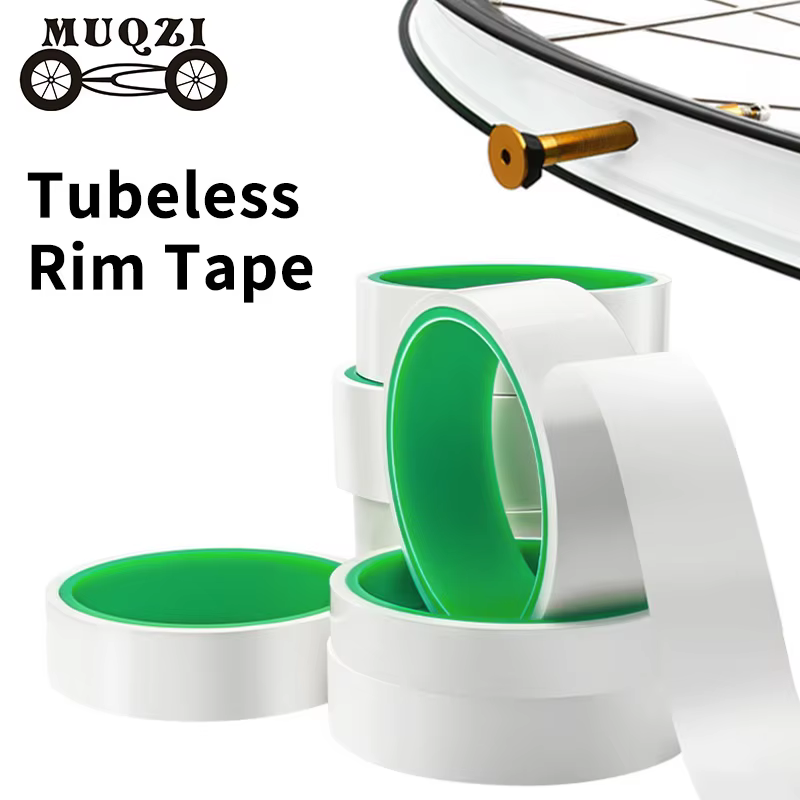 Bande de jante tubeless MUQZI, largeur 16 18 21 23 25 27 29 31 33 35 mm, longueur 10 m, pour vélo de montagne et vélo de route