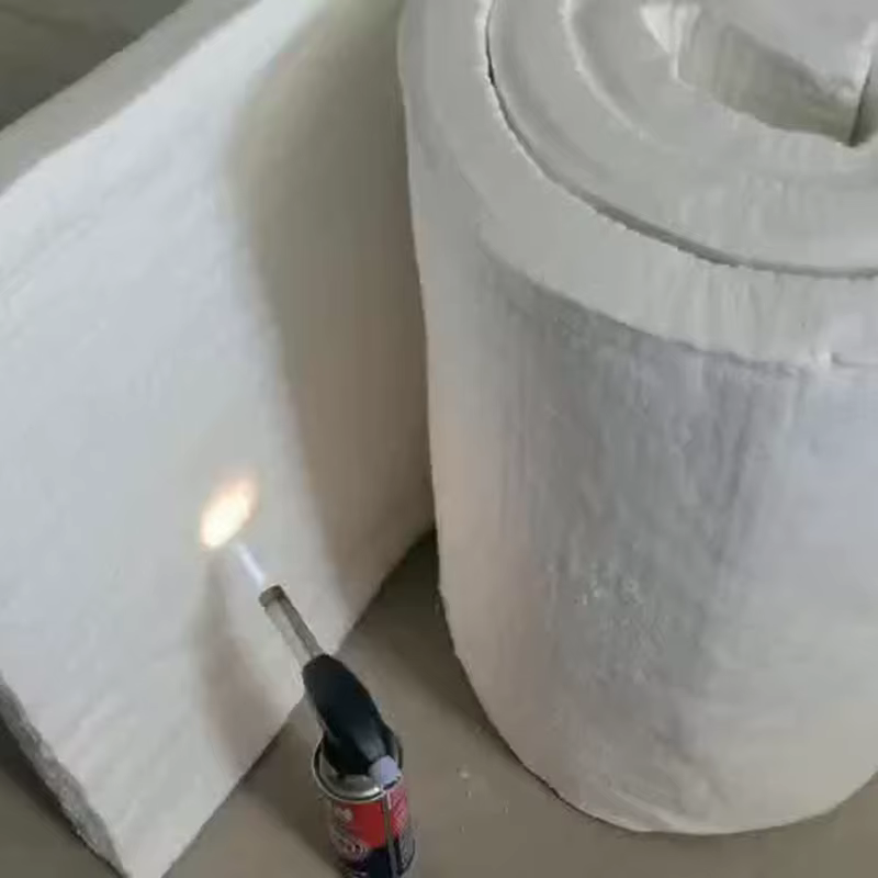 1650 ℃ Couverture en Fiber de céramique, roulement en Zirconium résistant aux hautes températures, coton isolant résistant au feu, utilisé dans l'industrie