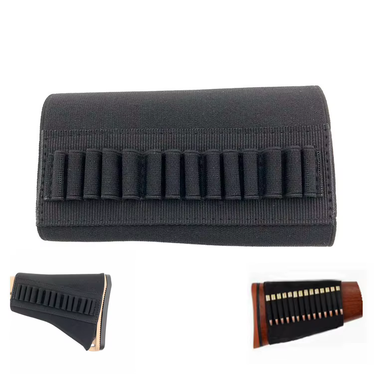 5/7/8/9/14 tours fusil crosse coque porte-munitions 12 jauge fusil coquille Magazine pochette chasse balle Bandolier transporteur