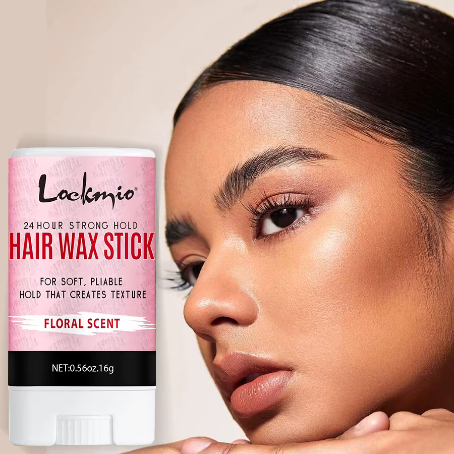 Bâtons de cire coiffants pour femmes et enfants, cire solide lisse Anti-frisottis, produits de finition longue durée pour perruque naturelle et cheveux cassés