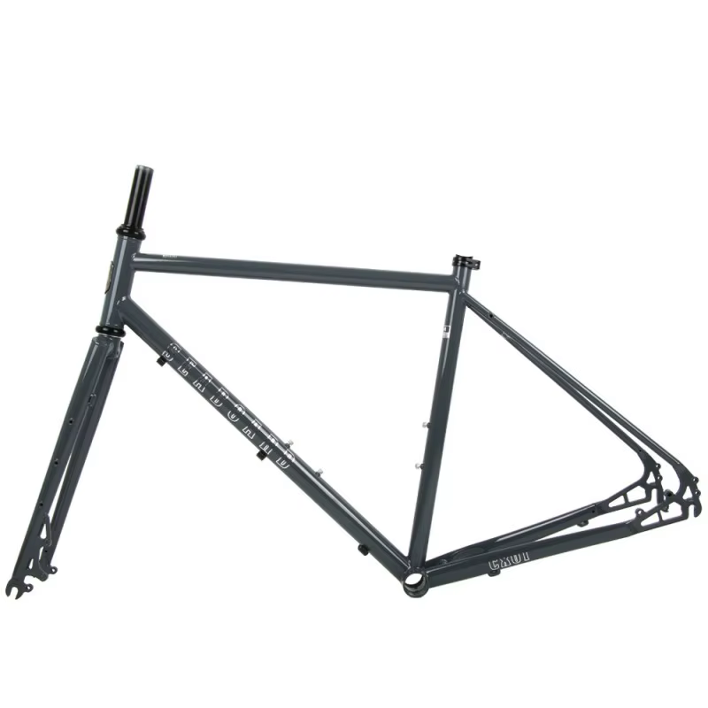 SENICA-Cadre de vélo en acier au chrome molybdène, 700c, 43 / 47 / 50 / 53/56cm, Cx01