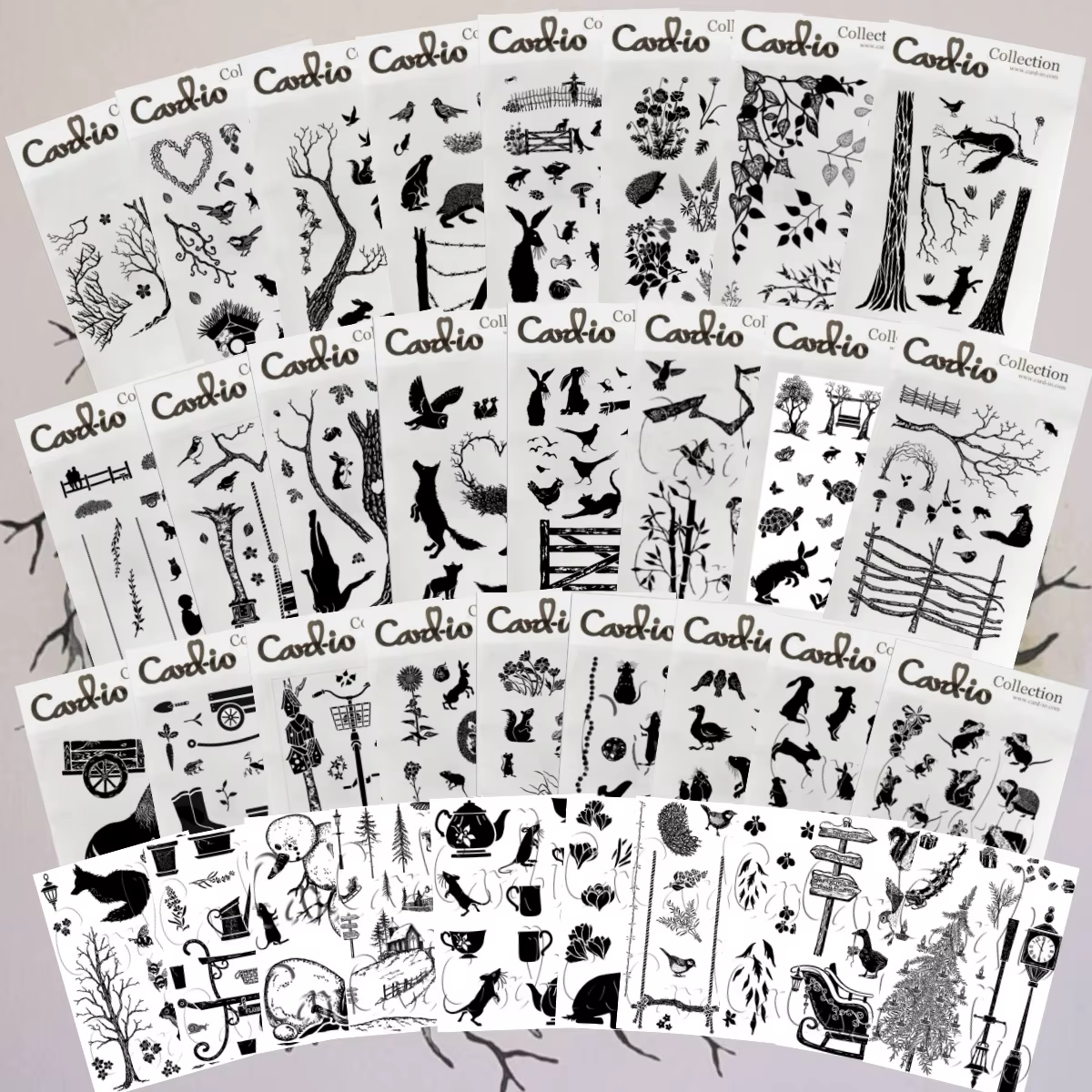 Timbres transparents Printemps 2026, motifs floraux champêtres et animaux de la fête, pour l'été, pour la décoration DIY, le scrapbooking, les cartes, les albums et le gaufrage