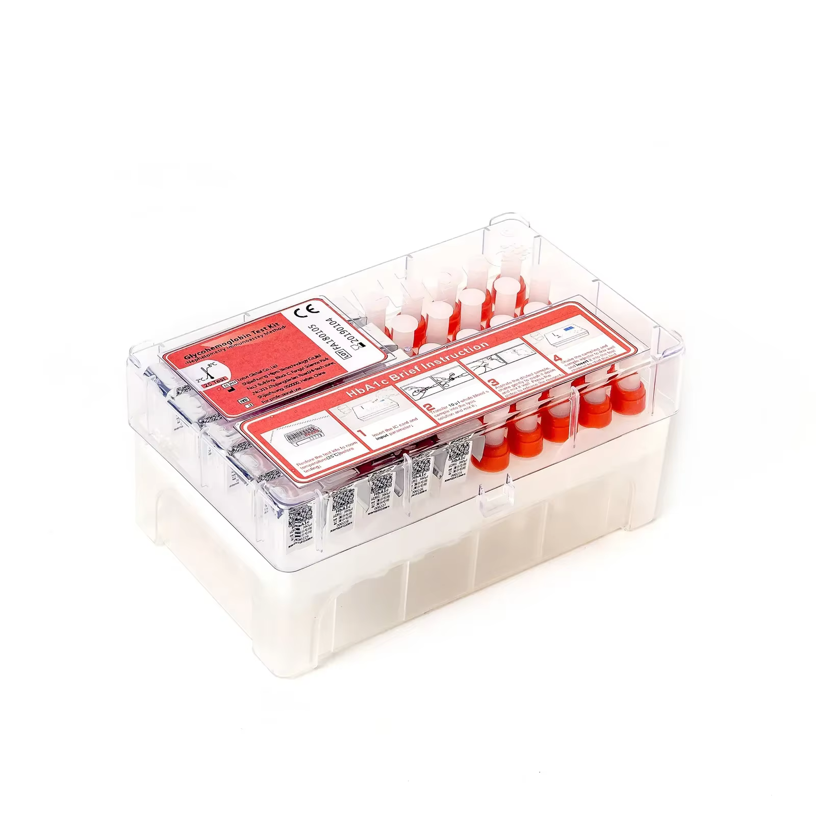 Réactifs pour tests Hipro HP-AFS/1 A1, 25 pièces par boîte