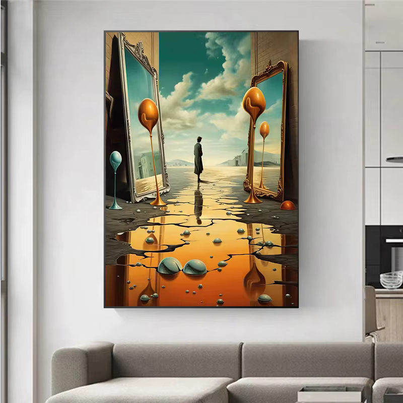Affiches et impressions surréalistes de Salvador Dali, art mural, peinture sur toile, image abstraite pour salon, décoration de la maison