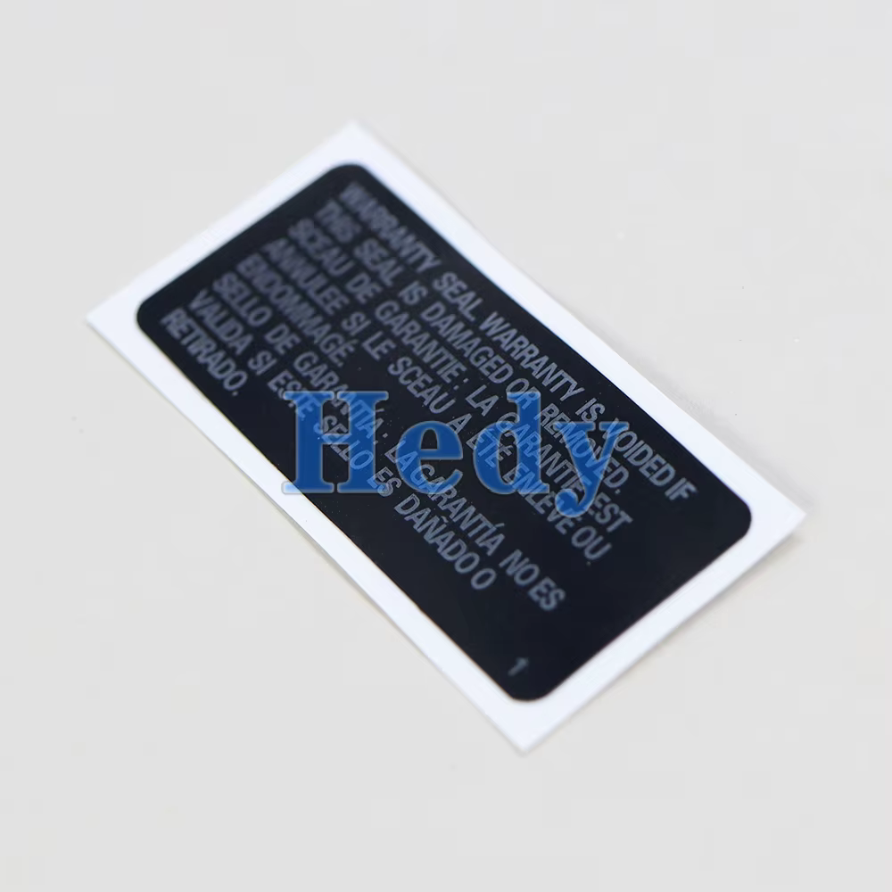 Autocollant de sceau de sécurité 5 pièces pour sceaux de garantie PS3 2015B
