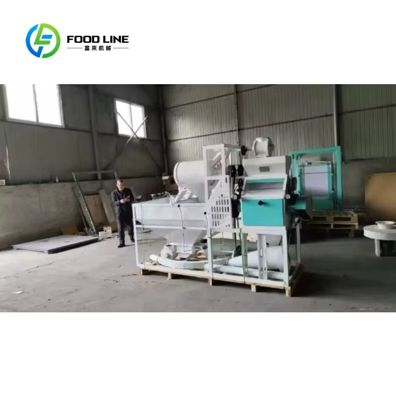 Ligne complète de production de farine de blé par jour, machines de moulage de farine automatiques personnalisées pour le moulinage commercial du grain, fonctionnement stable
